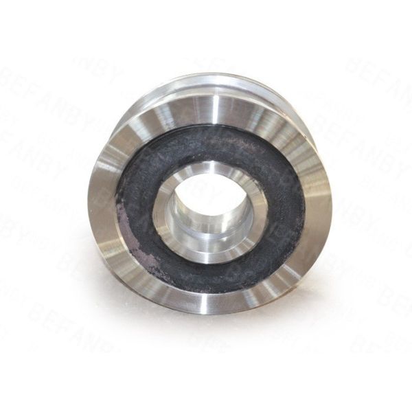 Slipway Transfer Cart Accessories 600mm Diameter Double Flange Stainless Rail Wheel