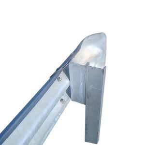 Customized Corrugated Steel Beam Guardrail Fence U Block Spacer