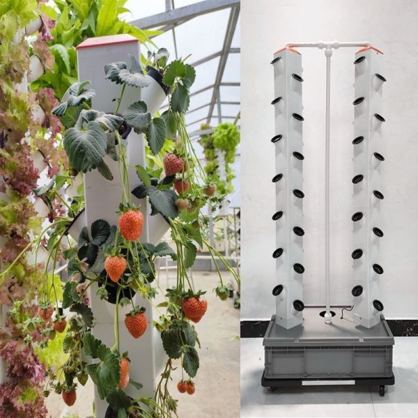 Quality Perfect Vertical Column Hydroponic Aeroponic Planting System Aeroponic Growtower wholesale