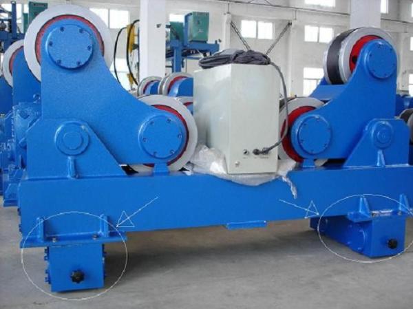 Loadfing and Driving Capacity 20T Self Aligning Welding Rotator Use Wireless Box