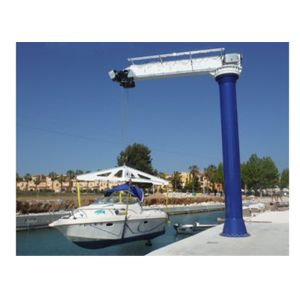 Magicart 2.5KN-200KN Floor Mouted Boat Jib Crane Single Jib Portal Crane
