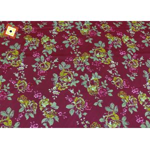 Plain Jacquard Mattress Warp Knitted Fabric 200CM Width Waterproof