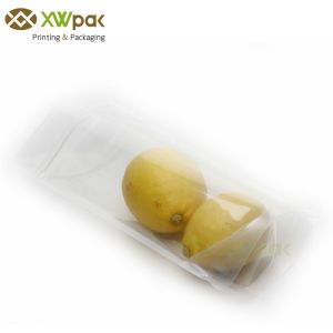 Clear Plastic Storage Packing Bags Stand Up Custom Printed Resealable k