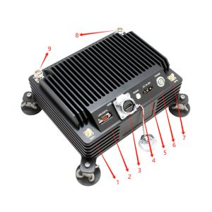 Customized Transmission Range IP MESH Radio Frequency Hopping Mimo Manet