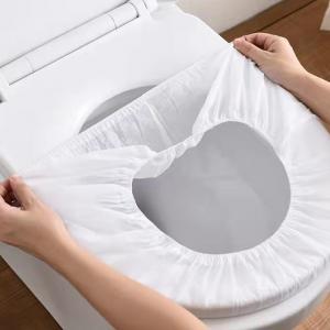 Cheap Waterproof Disposable Toilet Seat Covers For Travel Hotel Non Woven for sale