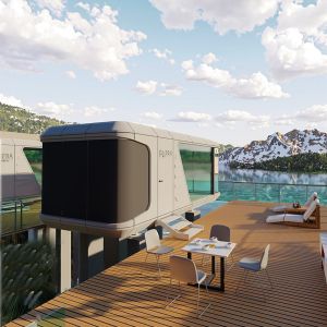 B5 Space Capsule Ultimate Fusion Of Comfort And Futuristic Design For Resorts 2