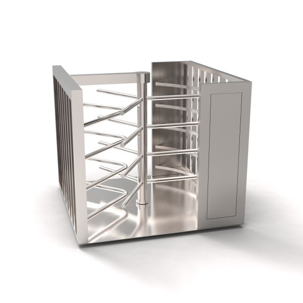 Quality Zento OEM ODM Access Control System Waist Height Turnstile Gate with CE &Rohs Certificate wholesale