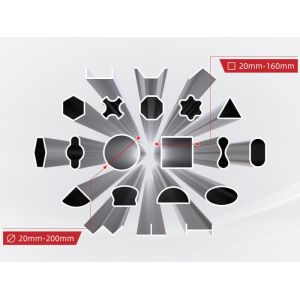 High Productivity Low Energy Consumption Laser Tube Cutting Machine with Quick