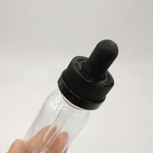 Smooth Surface Customize Printed Glass Dropper Bottles For Essential Oil