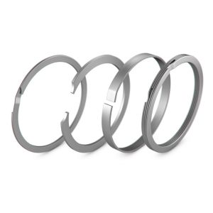 Rectangular Steel Wire Spring Retaining Clip Spiral Card Circle Bearing Preload