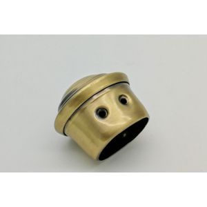 Antique Brass Color Casket Hardware ZA09 Casket Tip And End Cap Premium Iron
