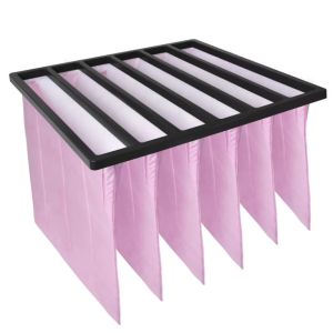 Customized F5/F6/F7/F8/F9 Bag Air Filters For Industrial Paint Spray Booth