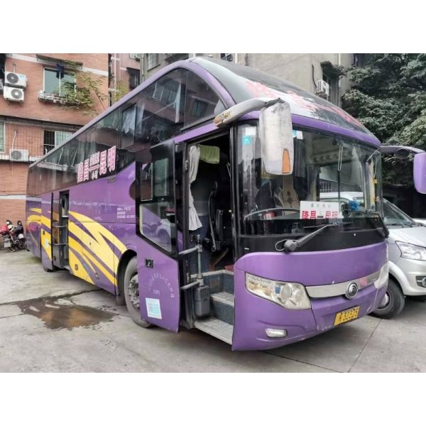 Quality 2011 Year Diesel ZK6127 55 Seats LHD Used Travel Bus wholesale