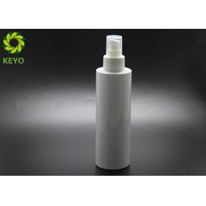 Round PET Material Body Wash Shampoo And Conditioner Bottles With White Pump Cap