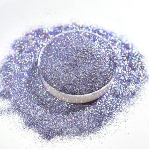Laser Iridescent Green chunky Solvent Resistant Glitter Eco Friendly For Body