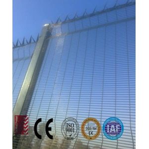 china wholesale ClearVu security fence spikes / Powder Coated security fence