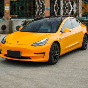 Mclaren Orange Scratch Resistance Car Wrap Film Any Car Model Color Change PPF