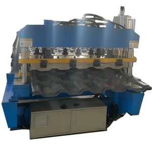 Metal roof tile machine for step tile glazed tile