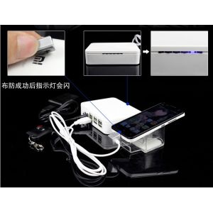 COMER security alarm cradles for smartphones tablets with alarm system