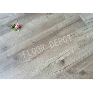 China DIY Wood Grain Tile Flooring , 2mm Thickness PVC Vinyl Tile Flooring Home on sale