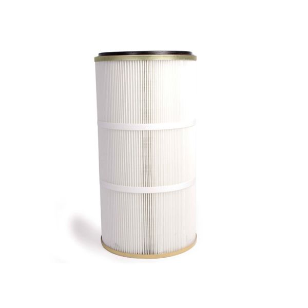 5um,0.5um,2um,0.2umCylindrical Type Dust Filter Cartridge , 1μm Porosity Pleated