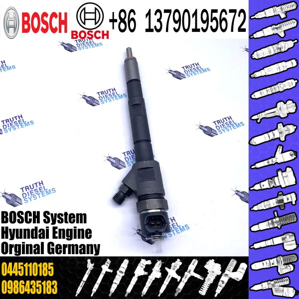 common rail injector 0445110283 33800-4A300 injector for Hyundai H1 H100 fuel