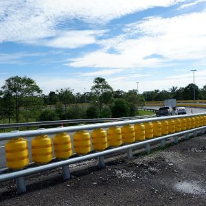 Q235 Q345 EVA Foam Highway Safety Rotary Barrier for Roadway Protection and