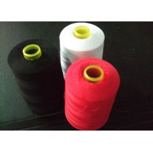 40s 3000yds 100% Spun Polyester Sewing Thread , White Black Red