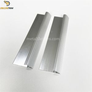 Curved Edge Carpet To Vinyl Transition Strip Aluminum 6063 Material