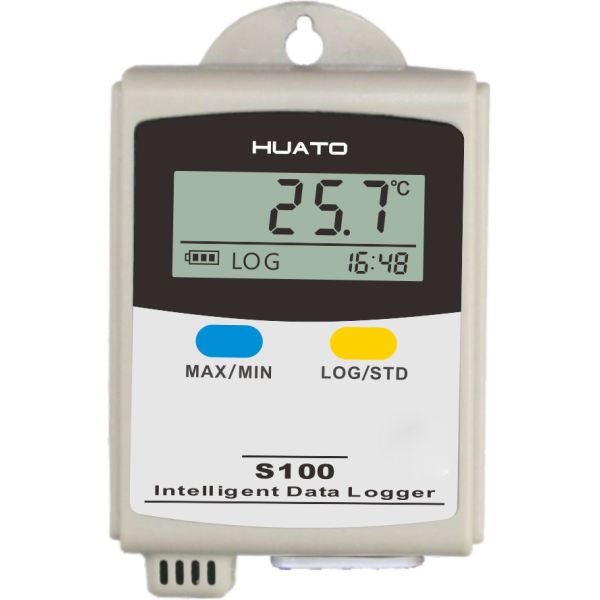 Mini Temperature Data Logger , Temperature And Humidity Recorder With Analyzed