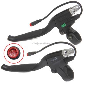 Black Brake Lever Aluminum Alloy Handle Clutch Levers Replacement for KUGOO M4