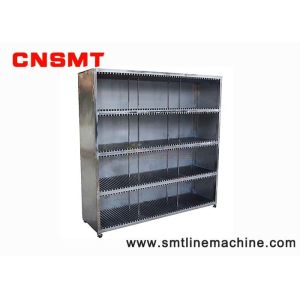Non Toxic SMT Stencil Storage Cart Stainless Steel Material High Bearing