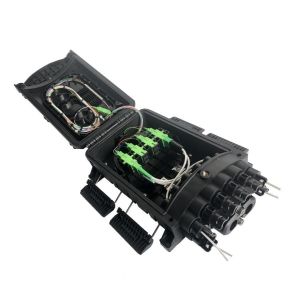 FTTH Aerial Application Fiber Optic Termination Box IP65 with 8 Cores Wall Pole