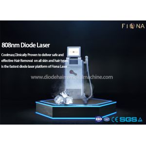 China Professional Diode Laser Hair Removal Machine High Average Power For Clinc / Salon on sale