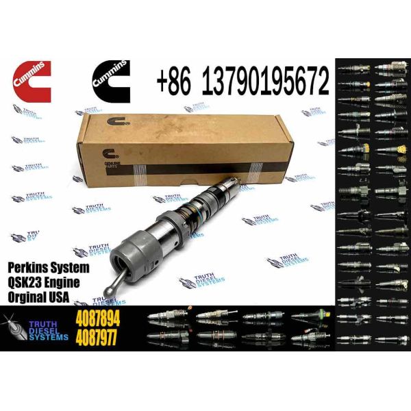 New Construction Machinery Fuel Injector QSK23 for CUMMINS Diesel Engine with Part 4928346 4928349 4010025 4087894 4928348