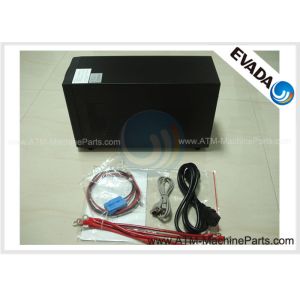 Black Single Phase Online ATM UPS Low Frequency and High Efficiency