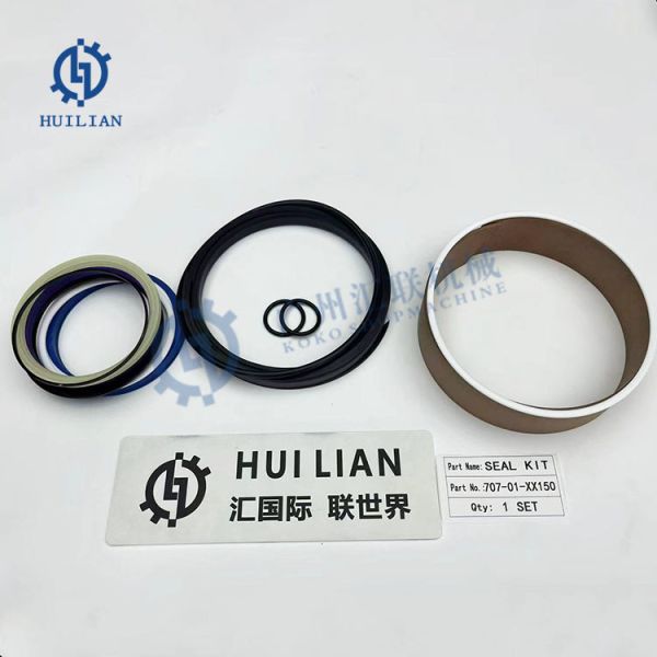 Quality Komatsu 707-01-XX150 70701XX150 Bulldozer Oil Kit Seal Group Kit Bulldozer Oil Sealing for D20-5 D20-7 D21A-8E0 D21P-8E0 Pushdozer Seal wholesale