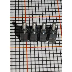 1 X 4 Pin Female Connector Ic 2.54mm Smt Pin Header Strip