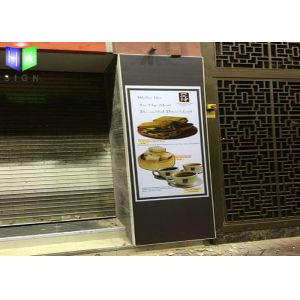 Outside Textile Light Box Display Stand UV Printing Poster 1177 MM X 1817 MM