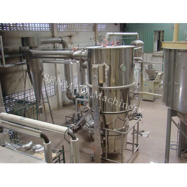 GFG Horizontal Fluid Bed Dryer Round High Efficiency Fluidizing Drying