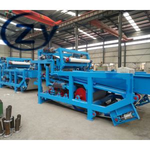 70% Moisture Fiber After Dewatering Machinery Fiber Press Carbon Steel