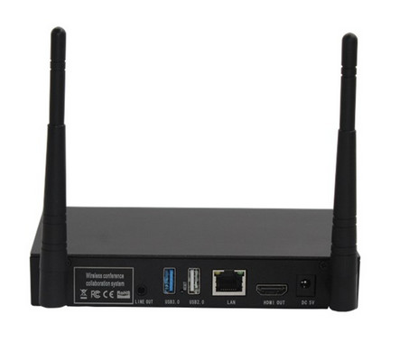 Quality USB-A HDMI Meeting Room Wireless Presentation System Black wholesale