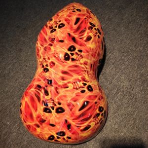 Skull Flame Pattern 60'' 90'' Width Water Transfer Printing Film