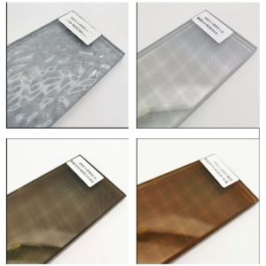 China 5 + 5 Mm Wire Mesh Laminated Glass Architectural Applications on sale