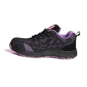 China Shengjie Kevlar Midsole Fly Knit Safety Shoes With Shock Absorption Function And Metal Safety Toe Material on sale