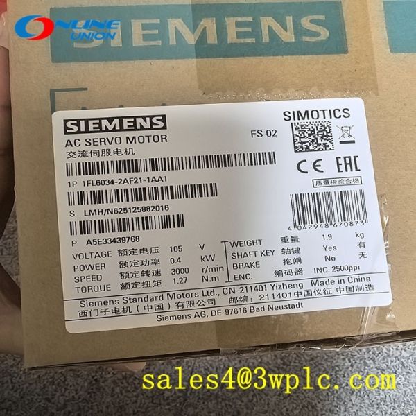 Quality 1FL6034-2AF21-1AA1 SIEMENS  Synchronous AC Motor wholesale