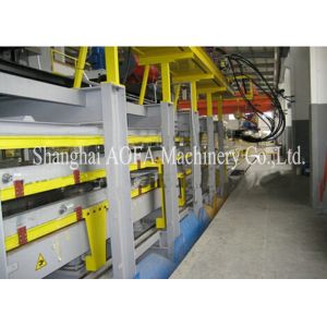 Discontinious PU Sandwch Panel Production Line , Sandwich Panel Roll Forming