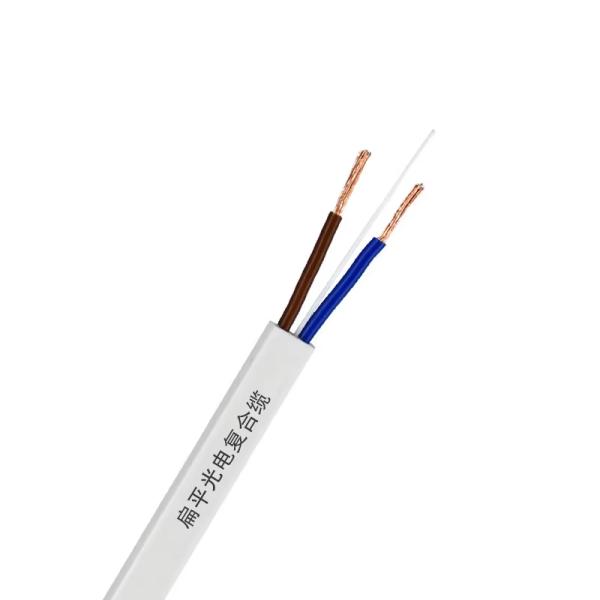 Quality Flat Photoelectric Composite Cable 1 core Network Wireless Optical Composite Cable wholesale