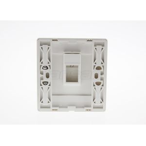 Two Port Wall Outlet RJ45 Network Patch Panel Faceplate 86*86 Type UL Approval