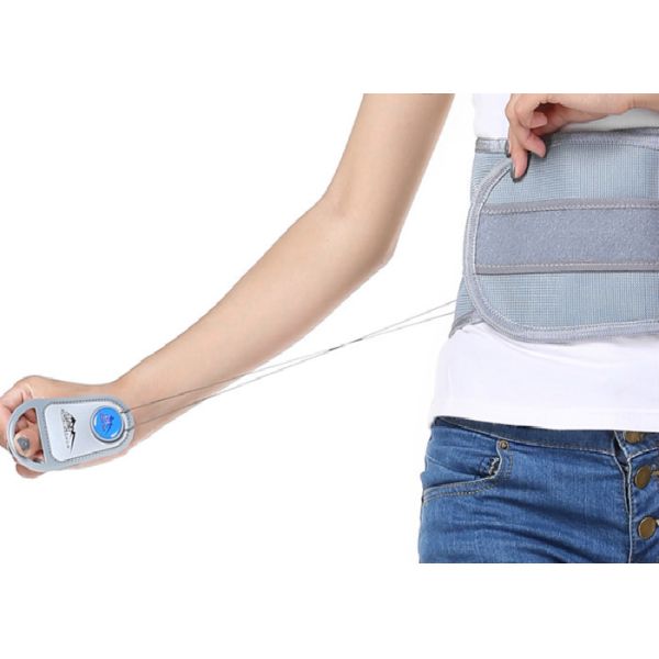 Woven Fabric Waist Support Belt / Lumbar Support Brace Perfect Fit Body